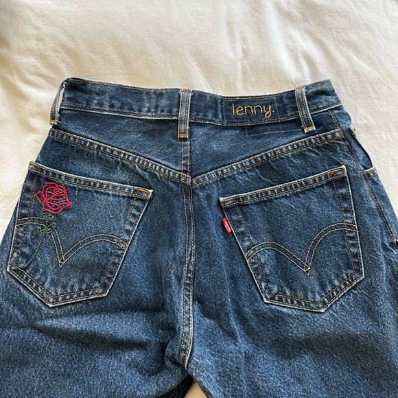 503s Tapered Leg Levi Jean in Dark Wash - Picture 2 of 3